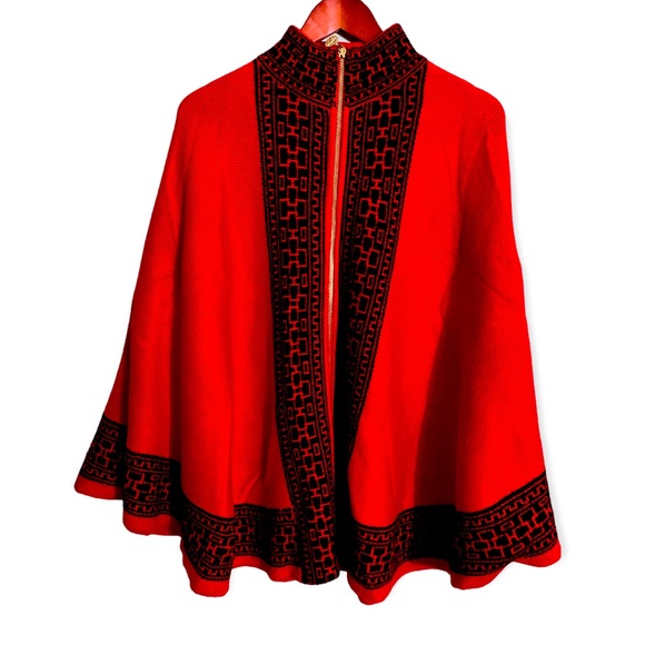 NWOT ANNE KLEIN ZIP UP CAPE - Picture 1 of 8